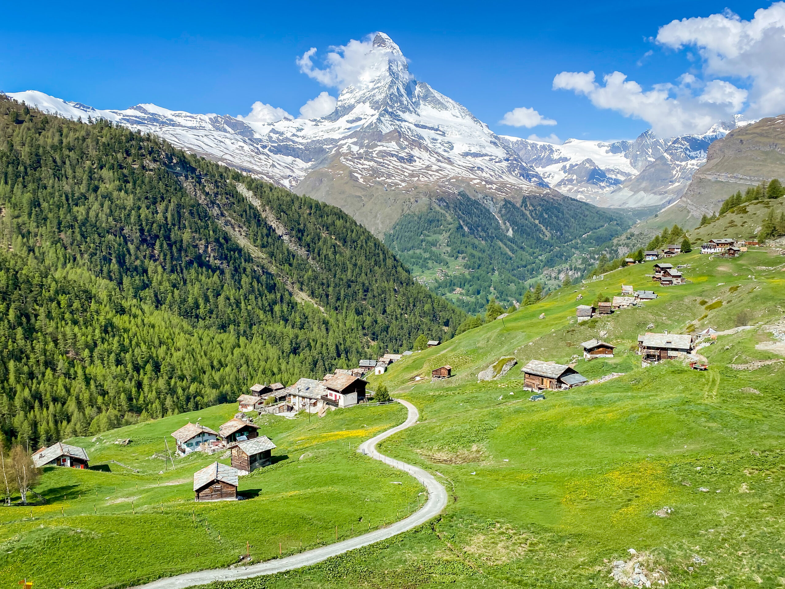 Findeln-Zermatt-Matterhorn