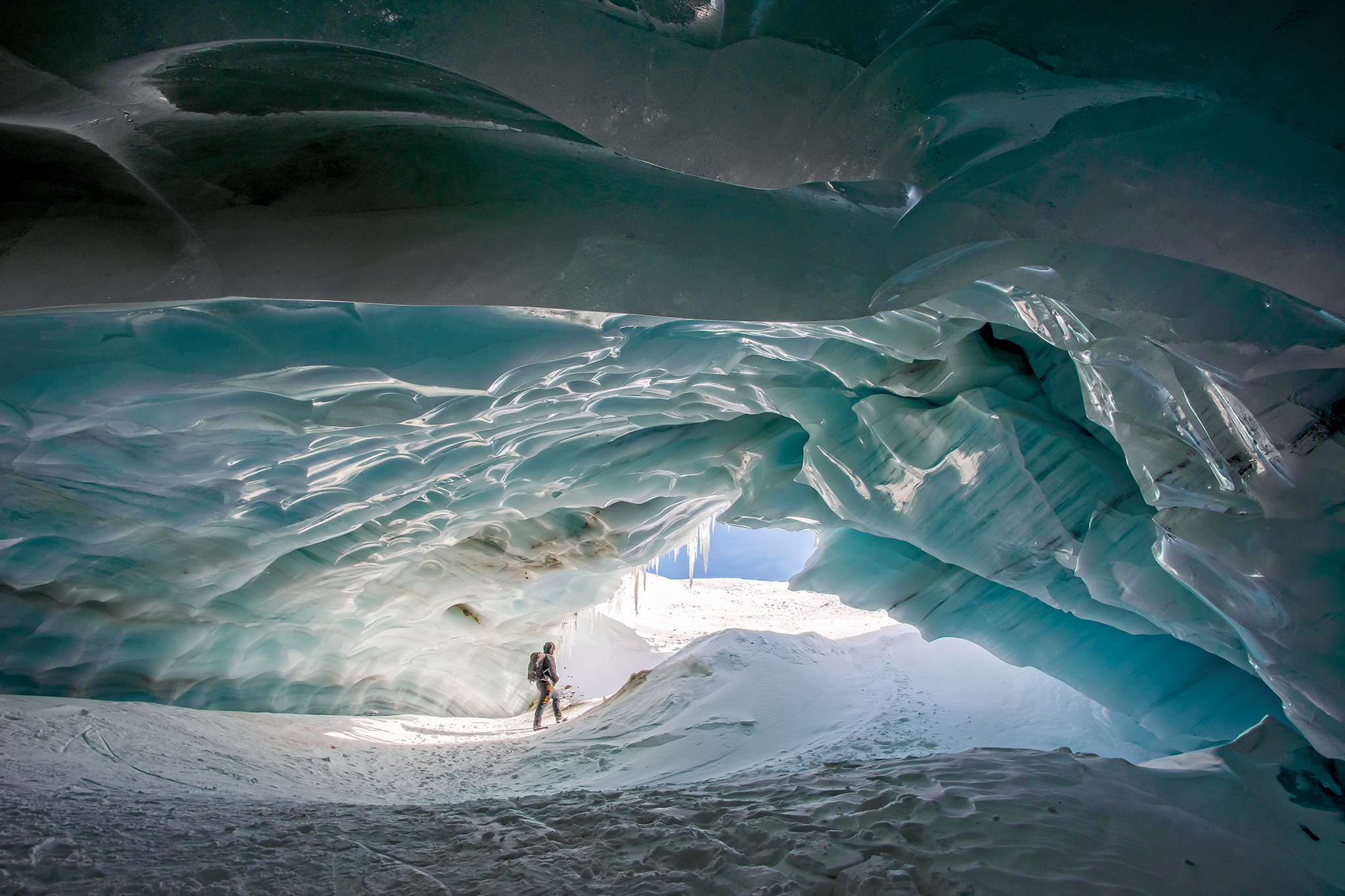 Matterhorn-Glacier-Cave-Exploring-Zermatt